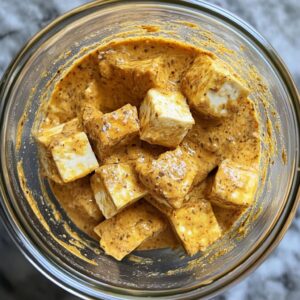 Marinated Paneer Cubes